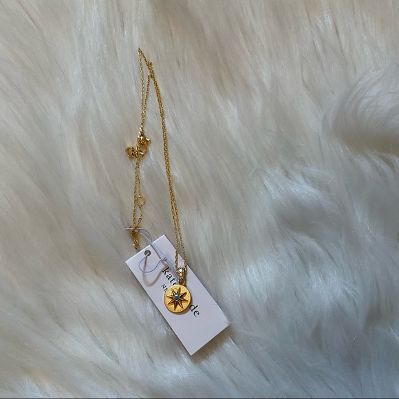 Kate Spade My Medallion Mini Pendant Necklace - NWT - Picture 2 of 12